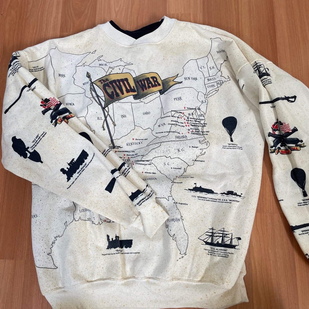 Civil war 90s sweater